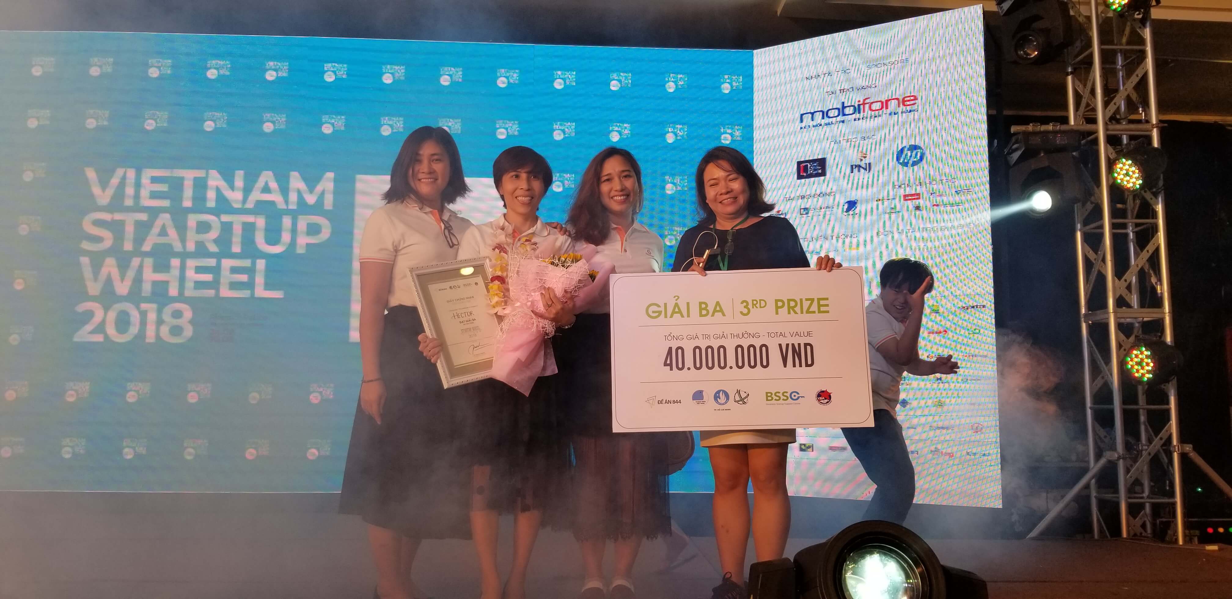 CHIẾN THẮNG ĐẦY TỰ HÀO CỦA HECTOR TẠI START-UP WHEEL 2018!