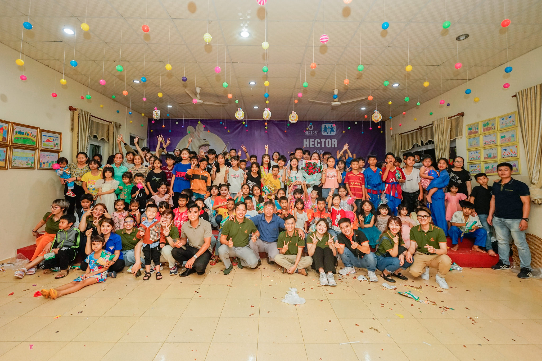 HECTOR VUI TRUNG THU CÙNG LÀNG SOS PLEIKU